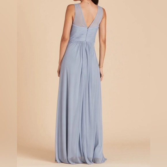 NWT Birdy Grey Blue Tulle Ryan Maxi Dress - Picture 3 of 15
